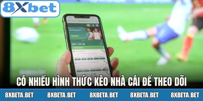 Có nhiều hình thức kèo nhà cái để theo dõi