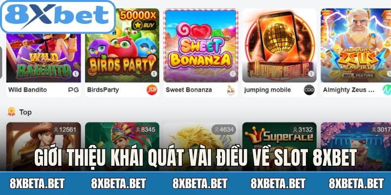 Giới thiệu khái quát vài điều về slot 8Xbet